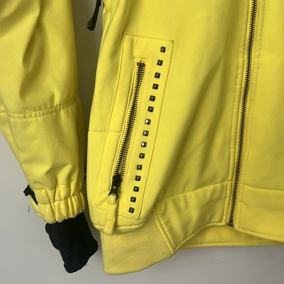 Volcom Softshell‎ Women’s Yellow Snowboard Jacket Sz XS - Picture 4 of 11